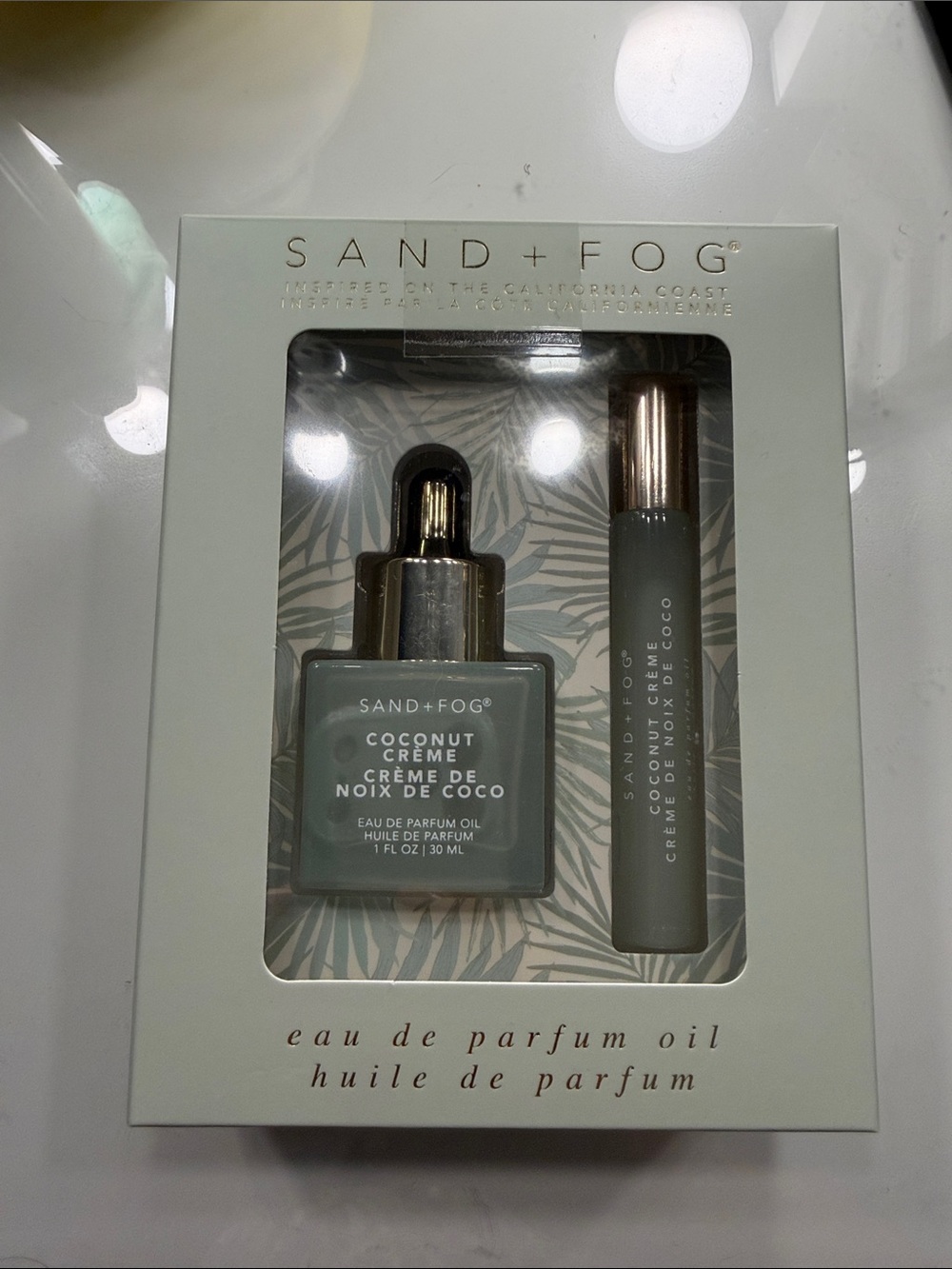 SAND+FOG Coconut Crème Body & Fragrance Oil Set — Cream